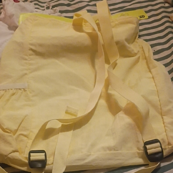 Yellow Drawstring Backpack - Picture 5 of 5